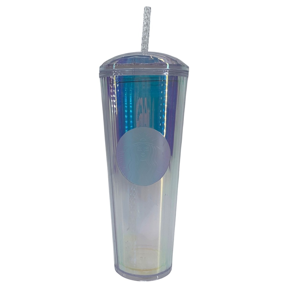Starbucks Tumbler Iridescent 2020 24oz Unicorn Rainbow Mug Venti
